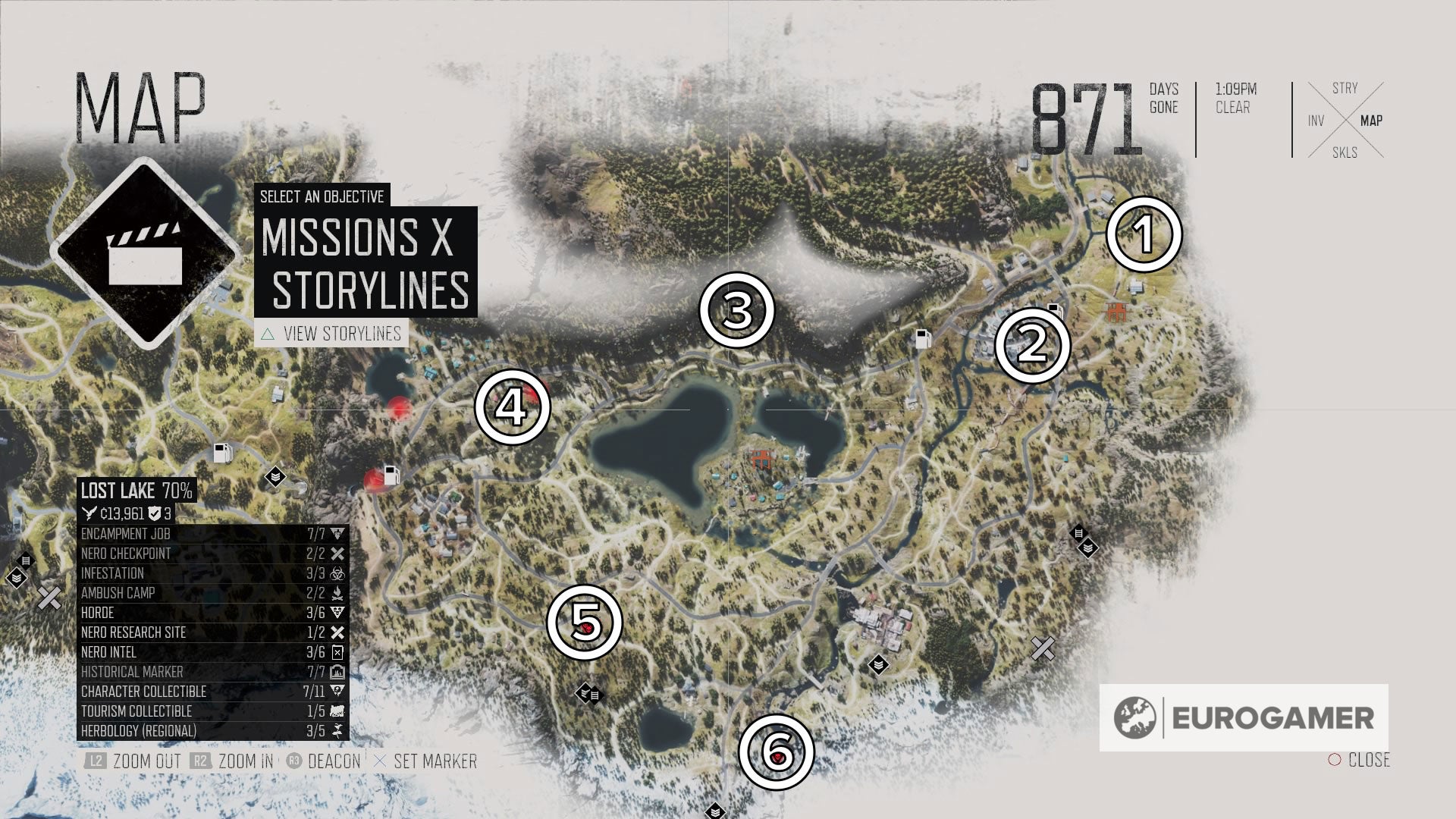 Days Gone Horde locations list, maps and tips to take down a Horde